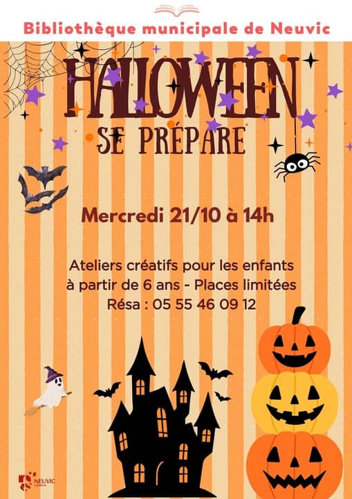 Illustration de l'événement : Halloween se prépare