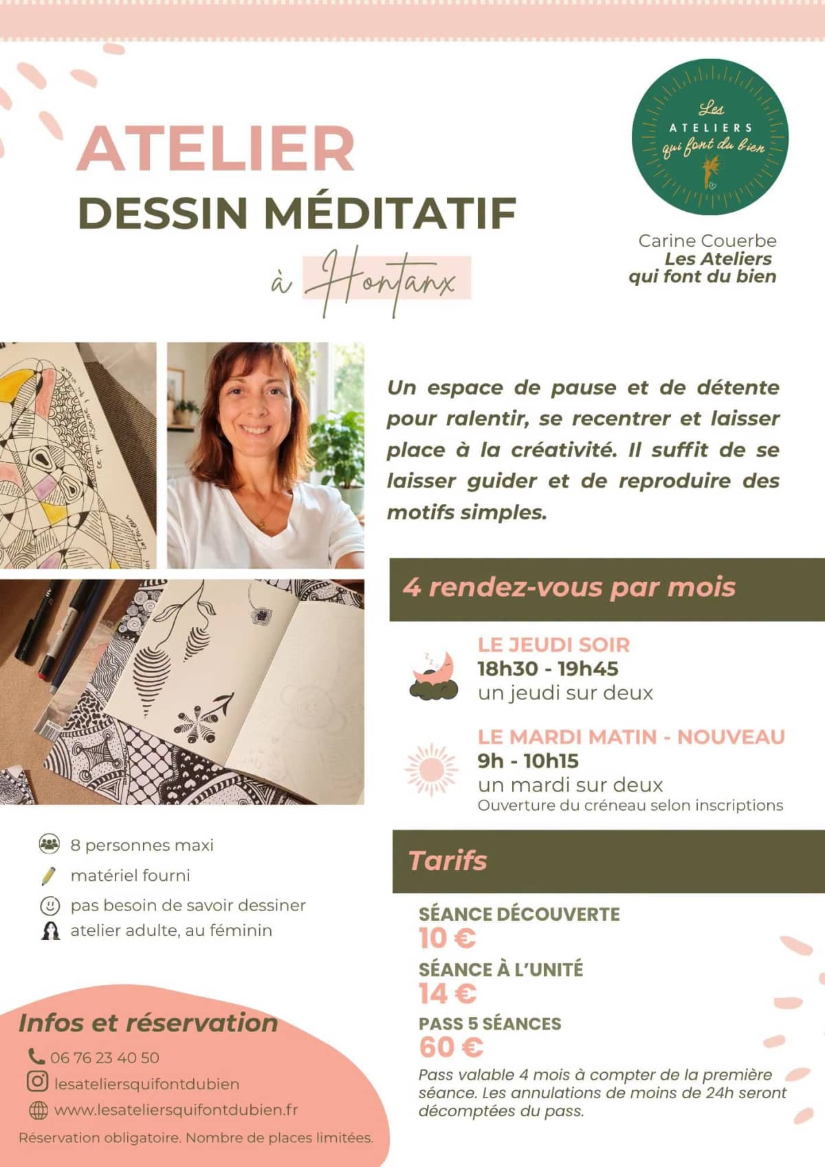 Illustration de l'événement : Atelier : Dessin méditatif