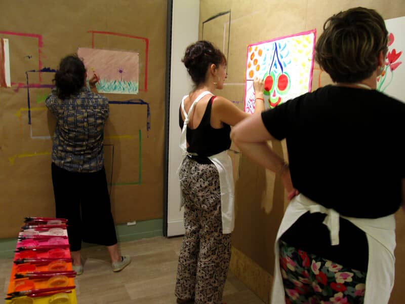 Illustration de l'événement : Atelier de création intergénérationnel - Peinture