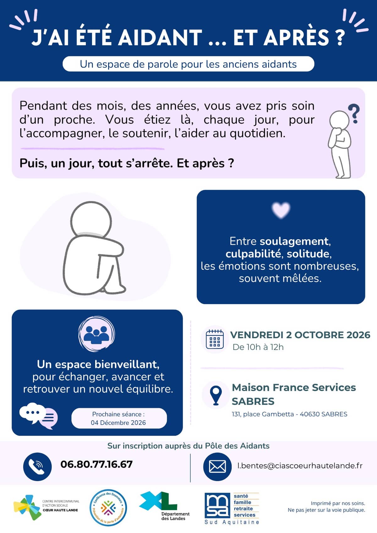 Illustration de l'événement : J'ai été aidant ... et après ?