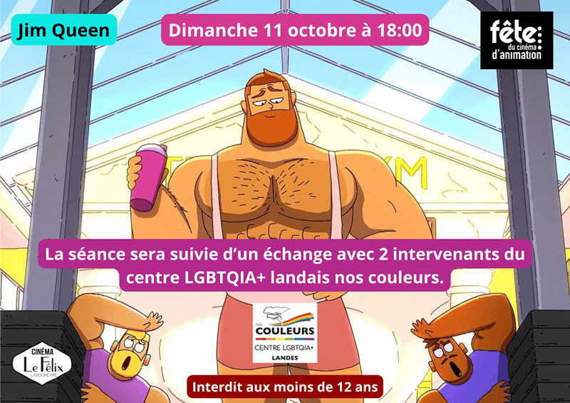 Illustration de l'événement : Rencontres avec le centre LGBTQIA+ landais nos couleurs.