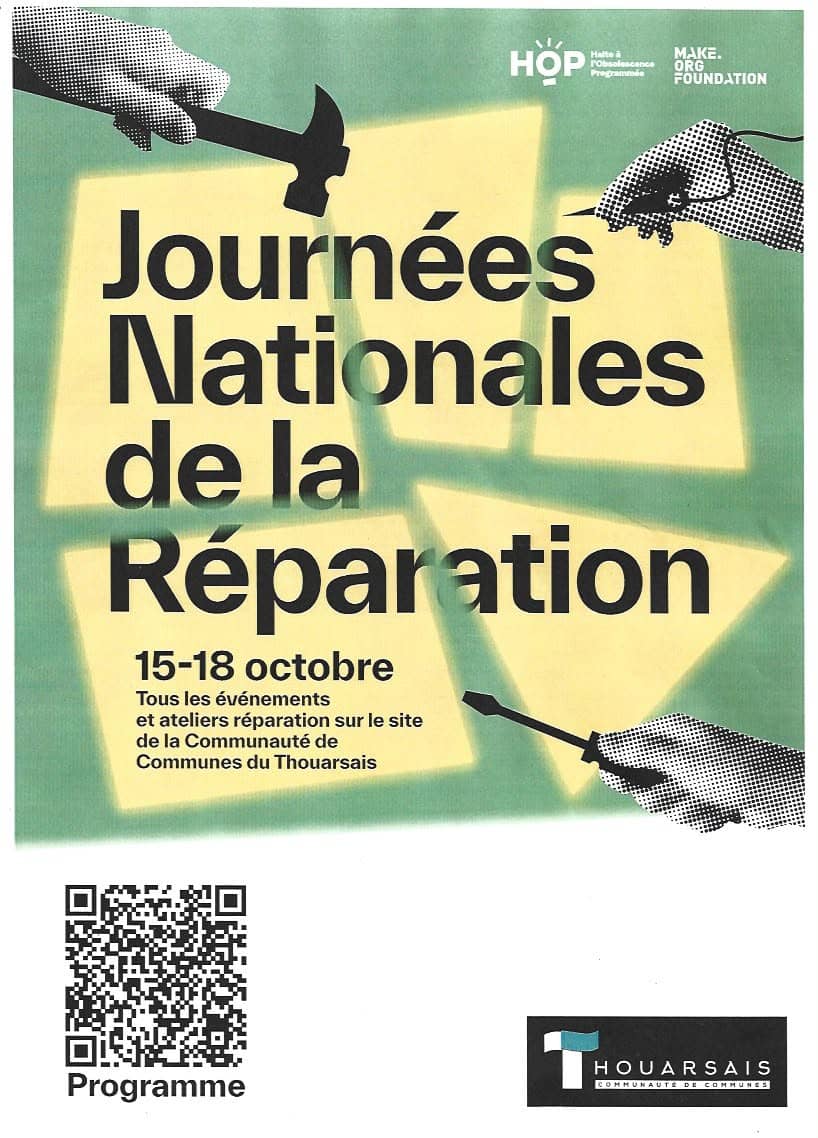 Illustration de l'événement : Journée Nationales de la réparation - Portes Ouvertes de vos réparateurs