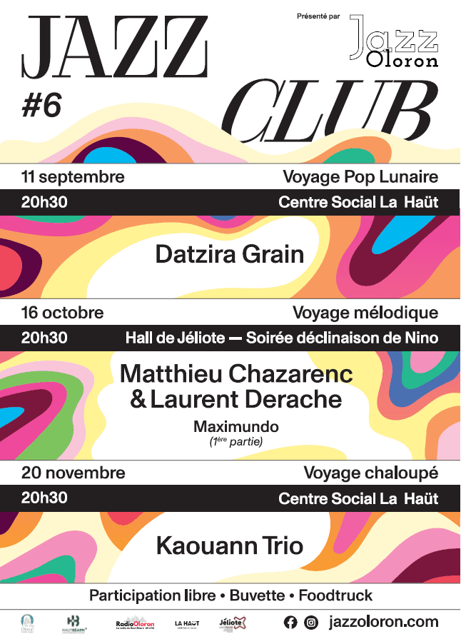 Illustration de l'événement : Soirée Jazz Club - Kaouann – Voyage Chaloupé