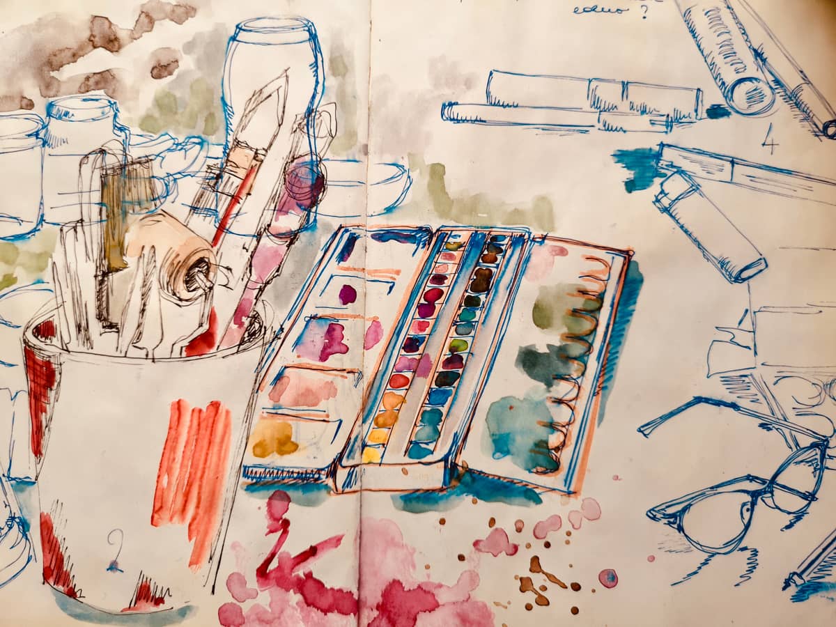 Illustration de l'événement : Cours d'arts plastiques pour adulte à Niort