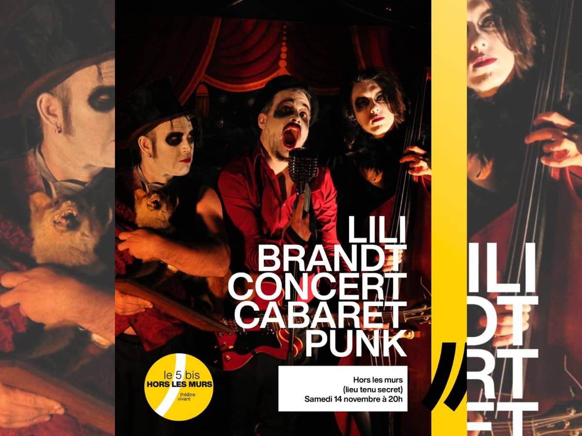 Illustration de l'événement : Lili Brandt -Concert Cabaret Punk