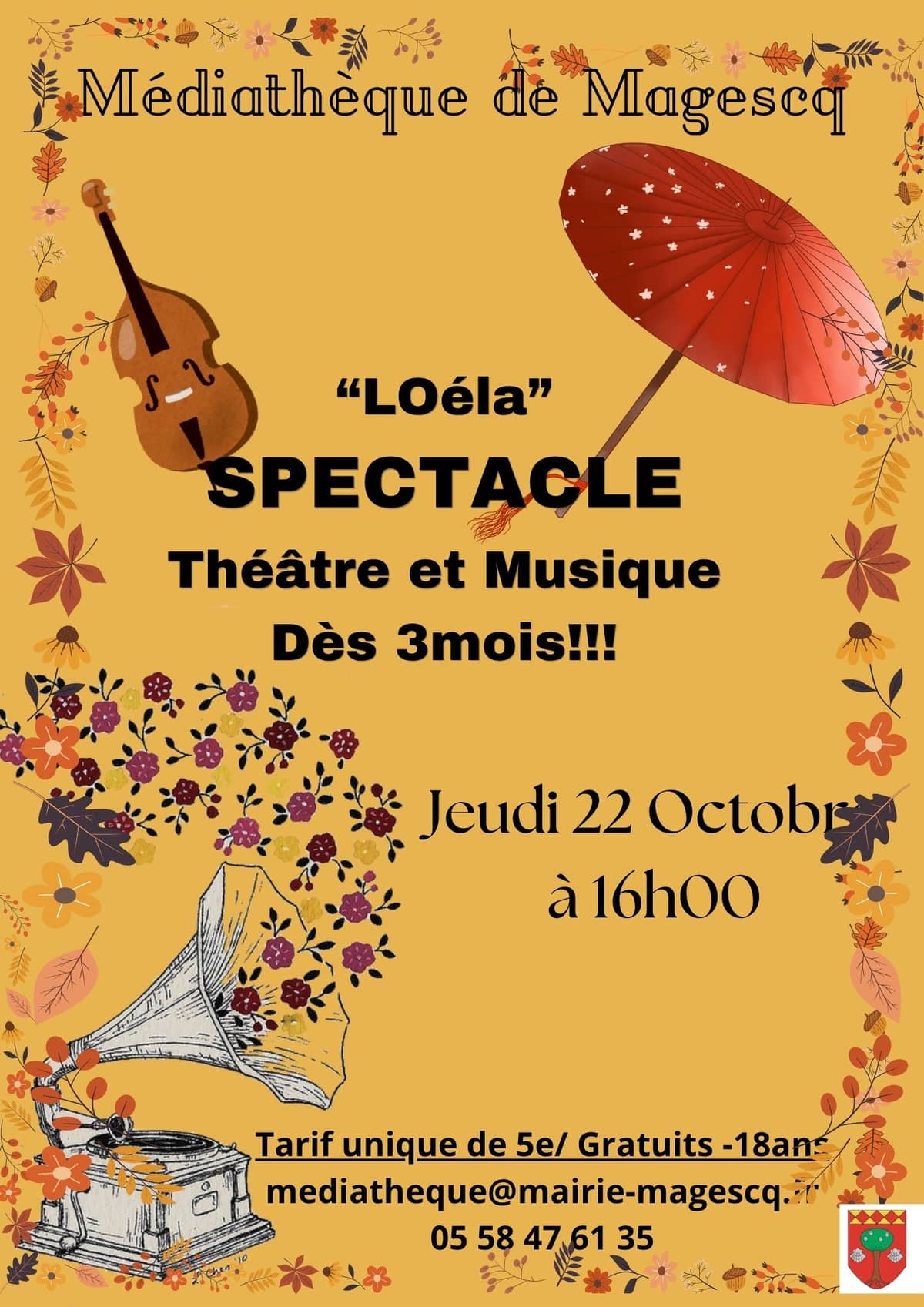 Illustration de l'événement : LOéla Speclacle tout jeune public