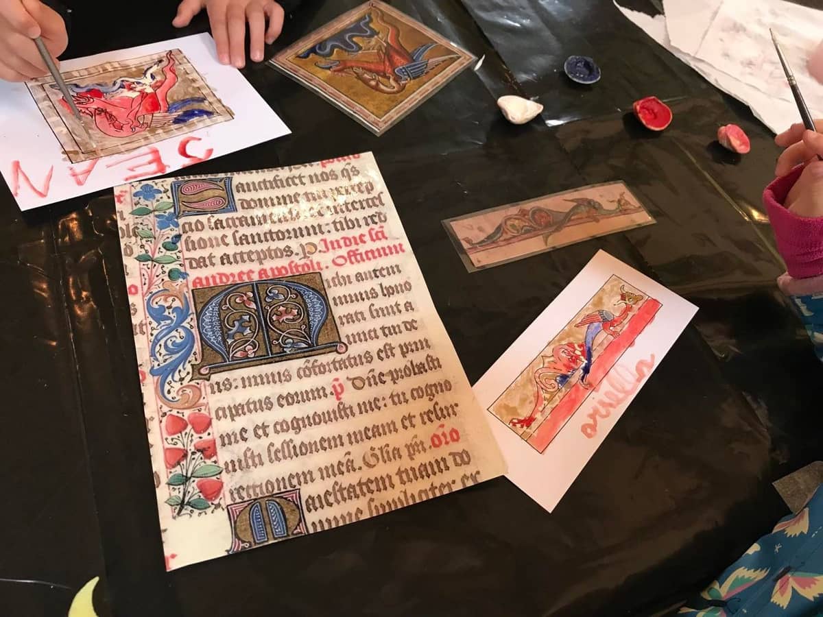 Illustration de l'événement : Atelier l'art de l'enluminure, au Château de Morlanne