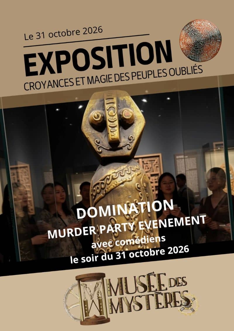 Illustration de l'événement : Murder Party au Musée des Mystères - DOMINATION