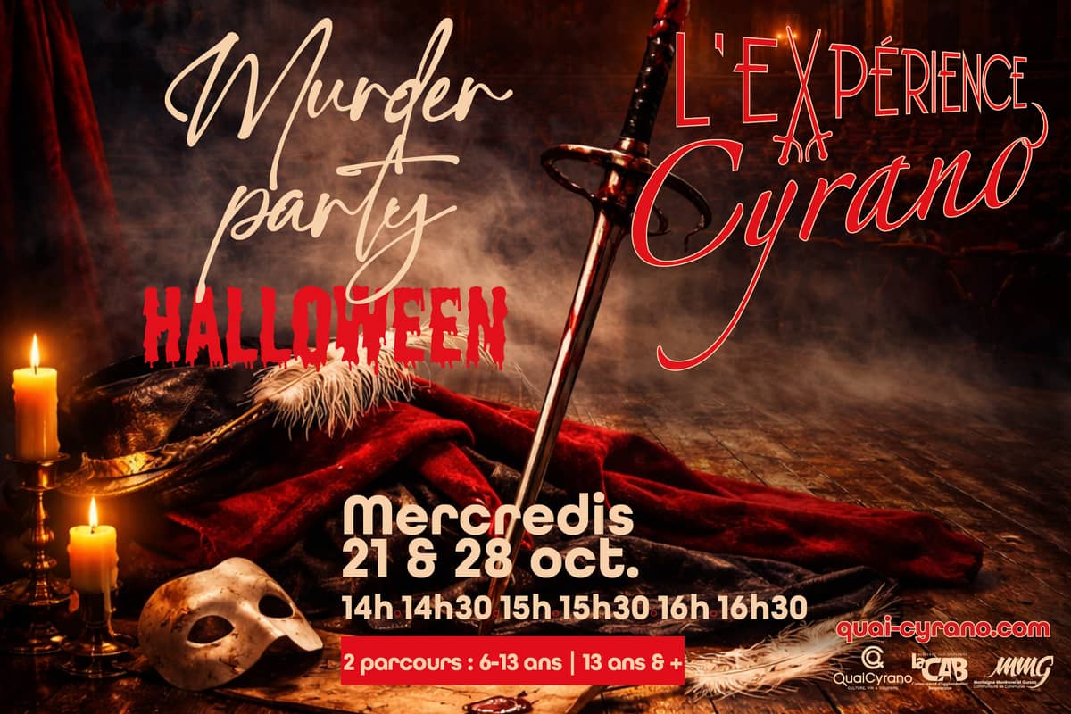 Illustration de l'événement : Murder Party à Quai Cyrano
