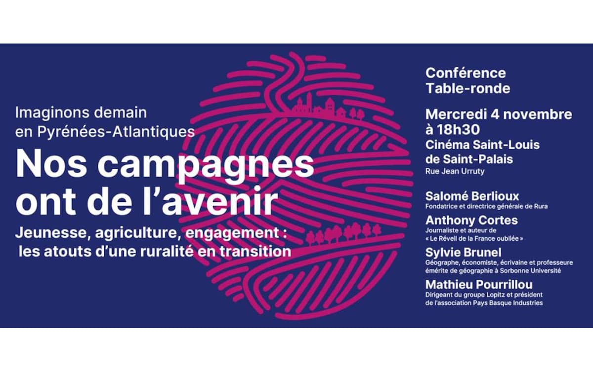 Illustration de l'événement : Conférence-débat : "Nos campagnes ont de l'avenir"