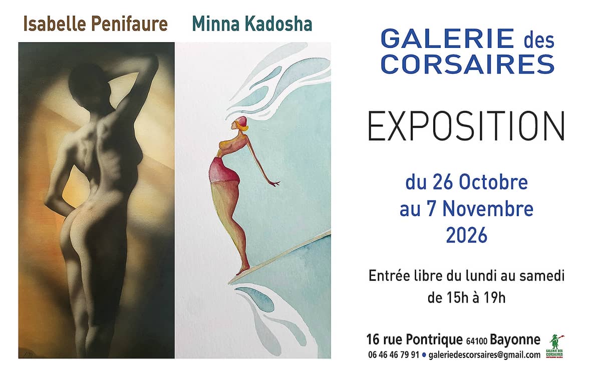 Illustration de l'événement : Exposition de peinture de Isabelle Penifaure et Minna Kadosha