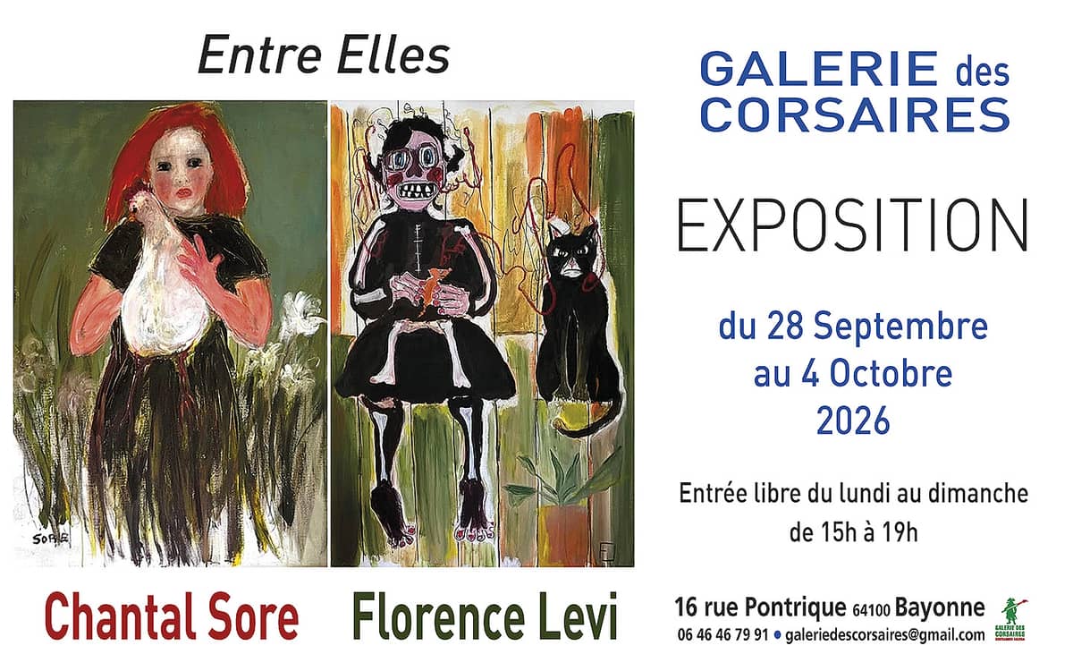 Illustration de l'événement : Entre elles, peintures de Chantal Sore et Florence Levi