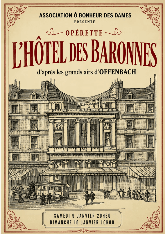 Illustration de l'événement : L'Hôtel des Baronnes