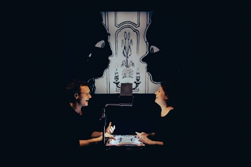 Illustration de l'événement : Film d'animation en direct - CANDIDE- Groupe Anamorphose