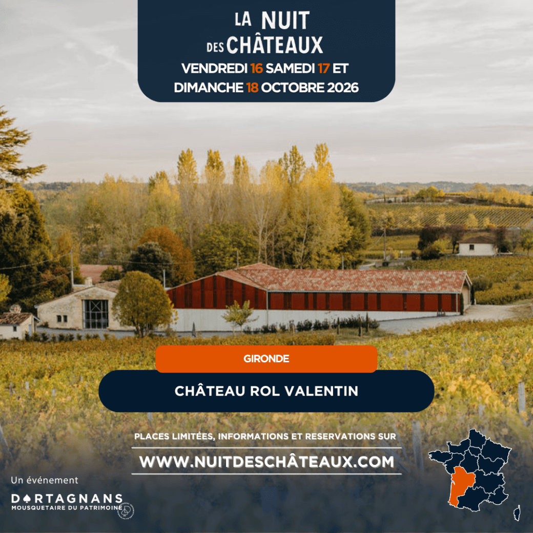 Illustration de l'événement : La nuit des châteaux - Château Rol Valentin sous les étoiles
