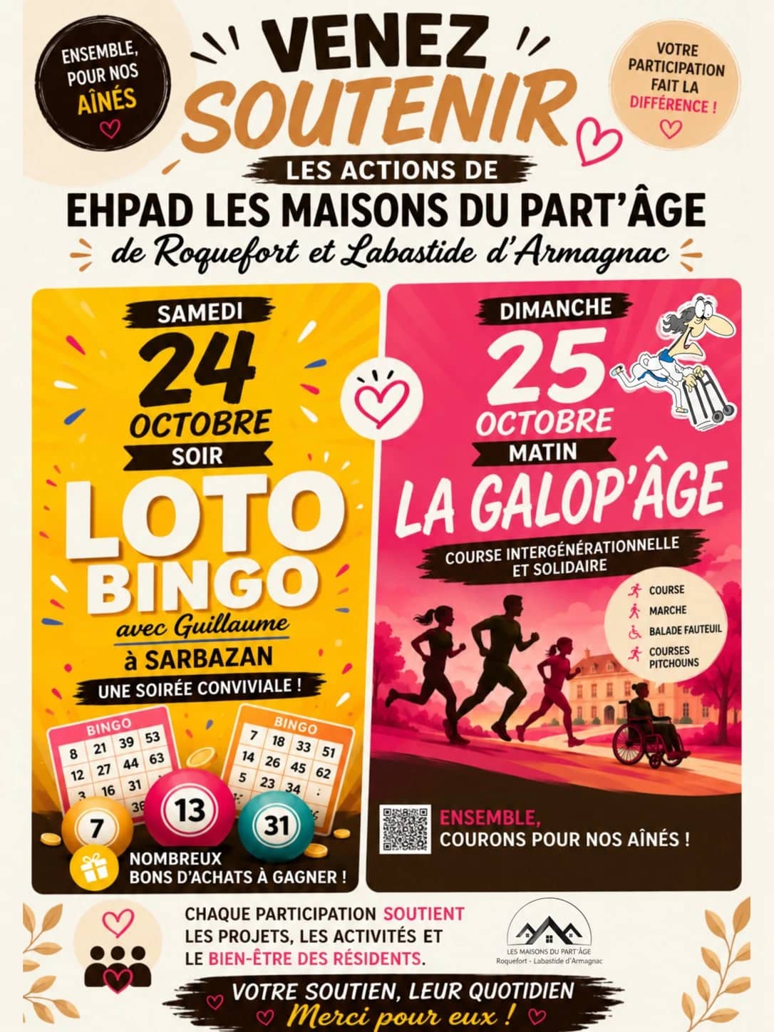 Illustration de l'événement : La Galop'âge