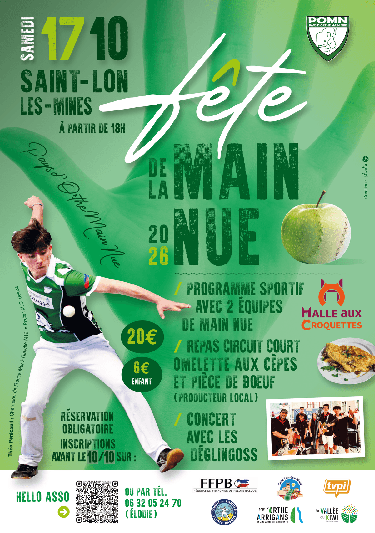 Illustration de l'événement : Fête de la main nue