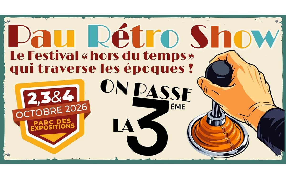 Illustration de l'événement : Pau rétro show