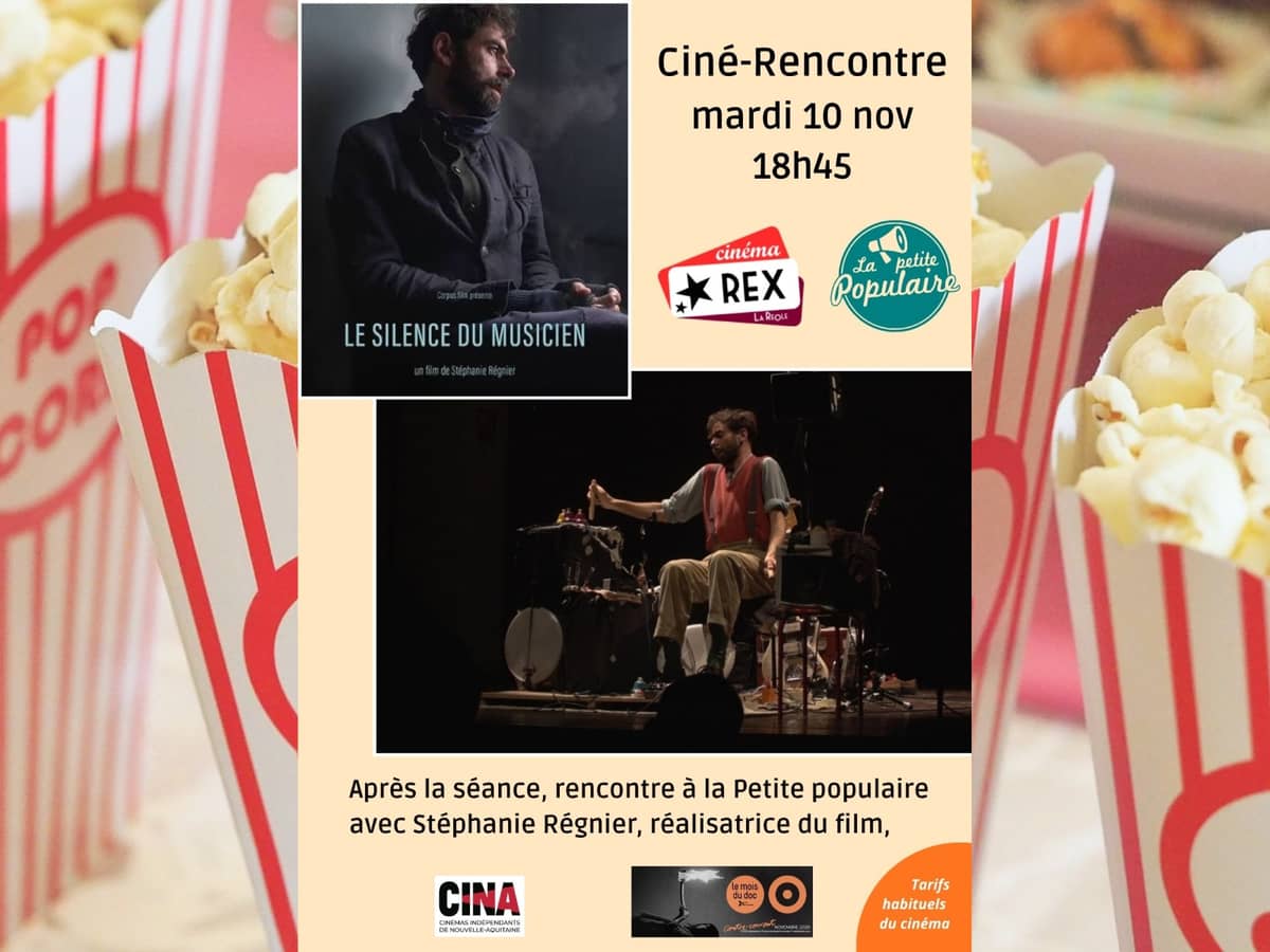 Illustration de l'événement : Ciné-rencontre : Le silence du musicien
