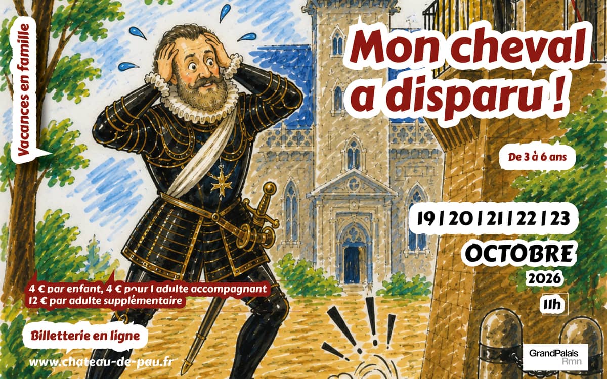 Illustration de l'événement : Mon cheval a disparu !