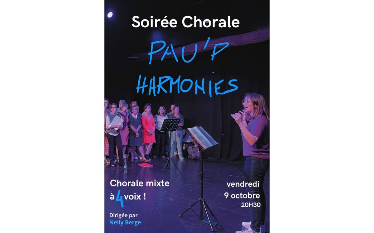 Illustration de l'événement : Soirée chorale Pau’P harmonies