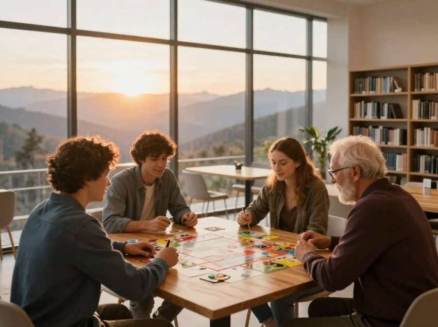 Illustration de l'événement : Soirée Jeux thème Montagne