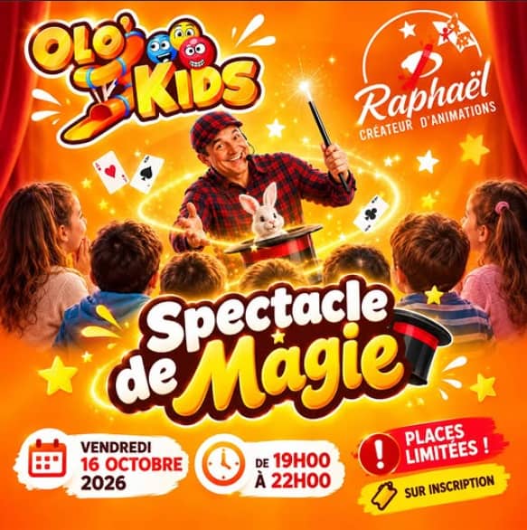 Illustration de l'événement : Spectacle de magie