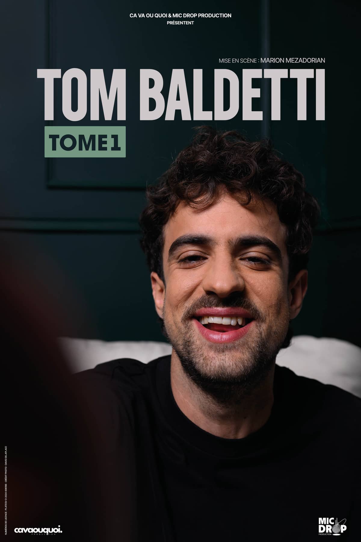 Illustration de l'événement : TOM BALDETTI - "Tome 1"