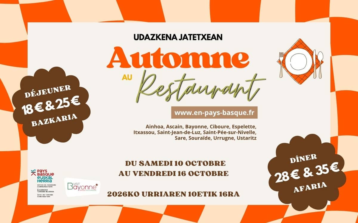 Illustration de l'événement : Automne au restaurant