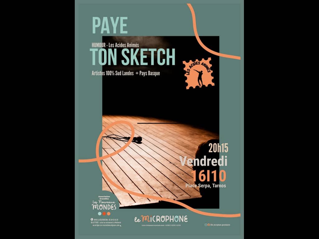Illustration de l'événement : Spectacle Paye ton sketch