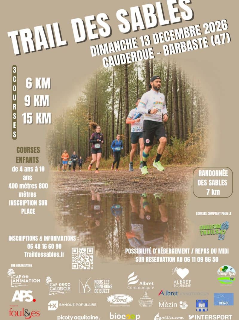 Illustration de l'événement : Trail des Sables 2026