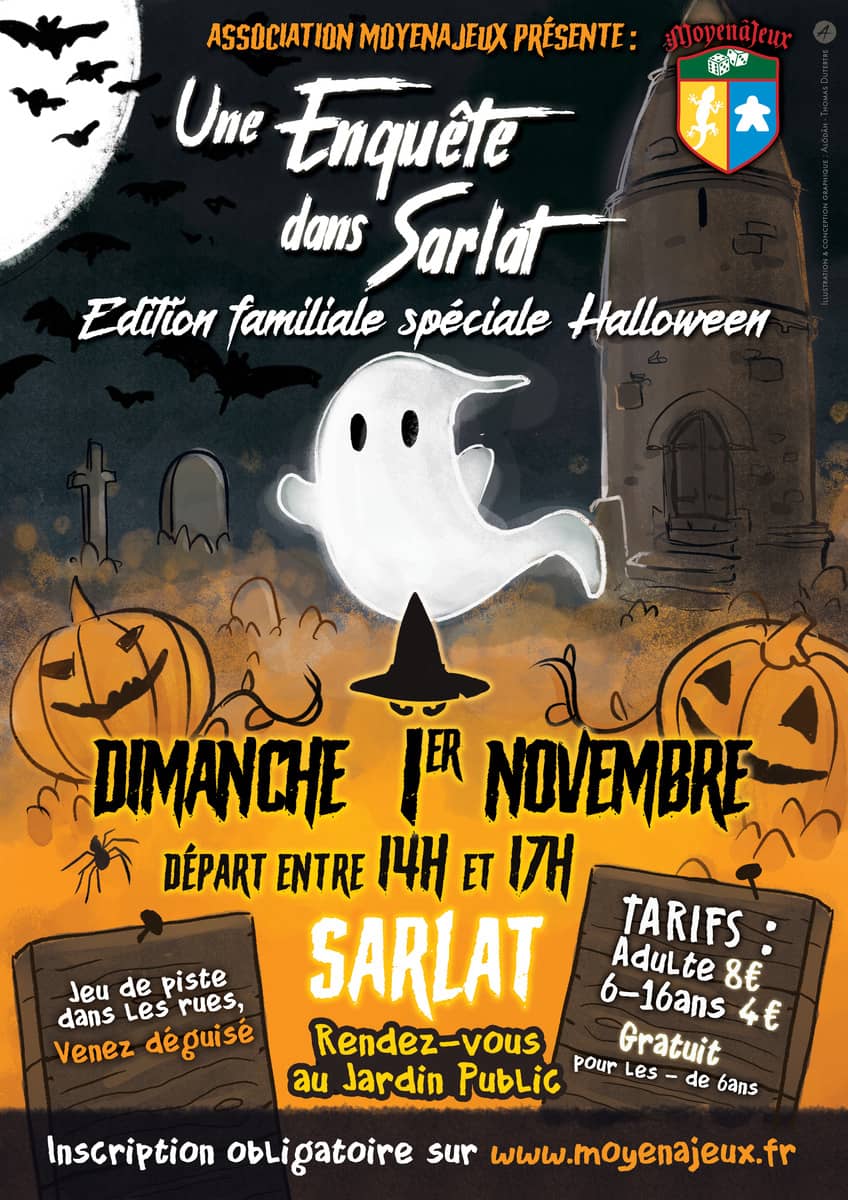 Illustration de l'événement : Une enquête pour Halloween