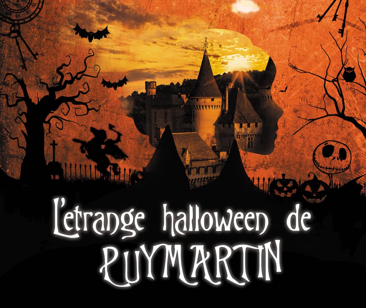 Illustration de l'événement : L'étrange Halloween du Chateau de Puymartin