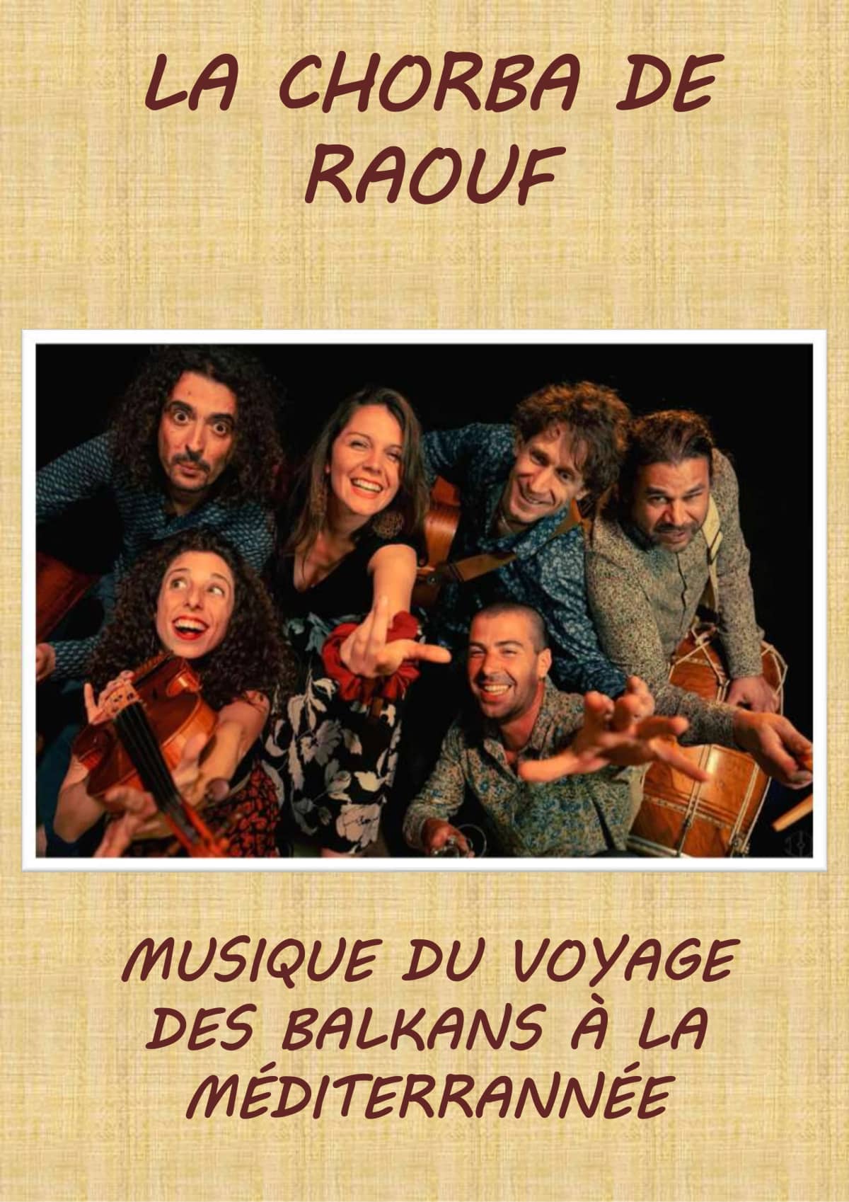 Illustration de l'événement : Concert : La Chorba de Raouf