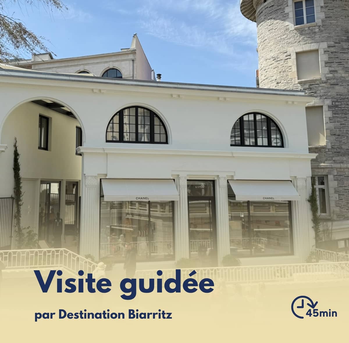 Illustration de l'événement : Visite Flash : Coco Chanel à Biarritz : la naissance d’un style