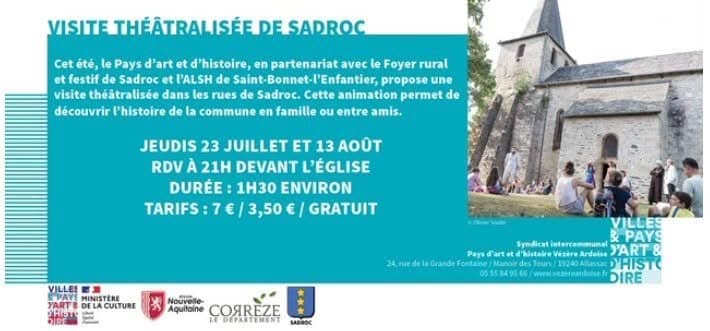 Illustration de l'événement : Visite théâtralisée
