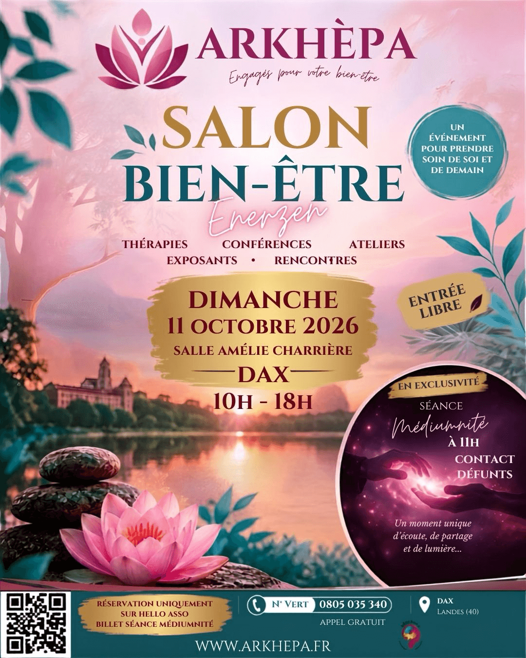 Illustration de l'événement : Salon bien-être Enerzen Dax - 3e édition