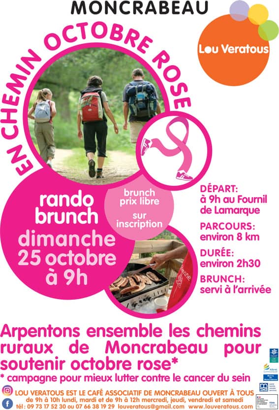 Illustration de l'événement : Octobre Rose à Moncrabeau