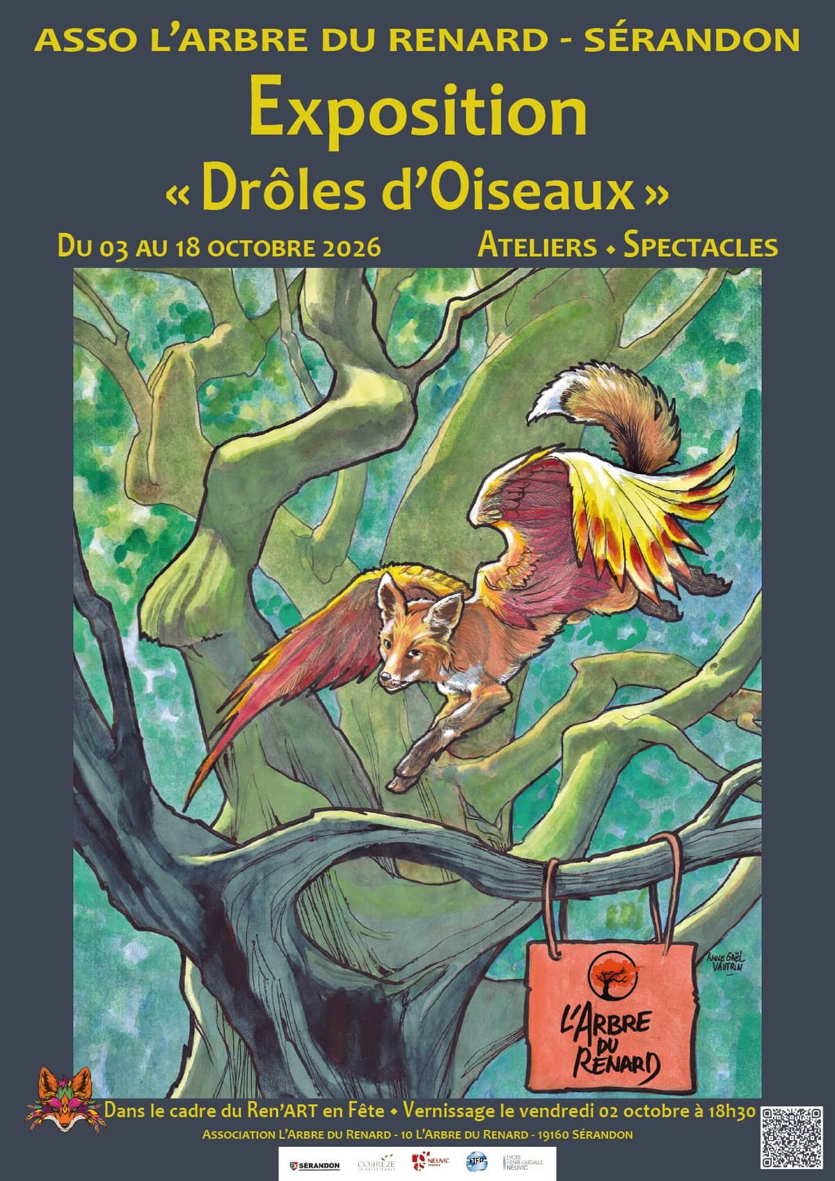 Illustration de l'événement : Exposition Drôles d'oiseaux