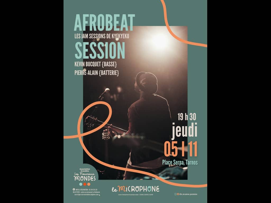 Illustration de l'événement : Jam afro beat session par Kyekyeku