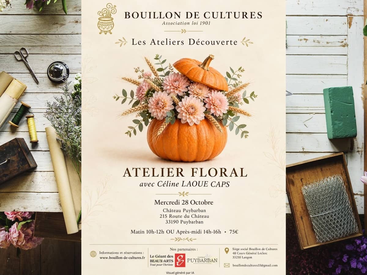Illustration de l'événement : Atelier découverte: Atelier floral