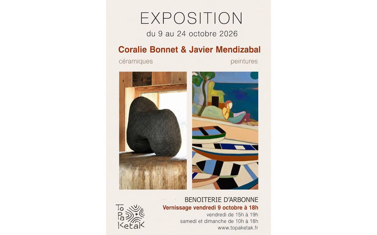 Illustration de l'événement : Exposition de Coralie Bonnet et Javier Mendizabal