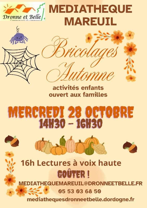 Illustration de l'événement : Ateliers créatifs : bricolages automne