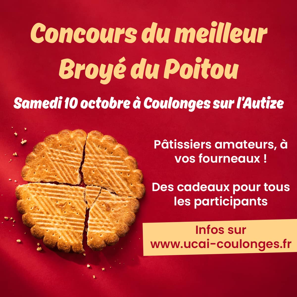 Illustration de l'événement : Concours du meilleur broyé du Poitou