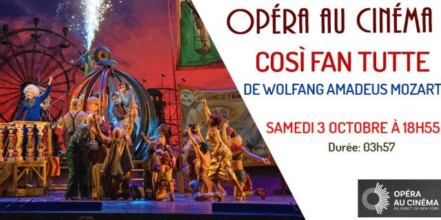 Illustration de l'événement : Opéra: Così fan tutte (Le Rex)