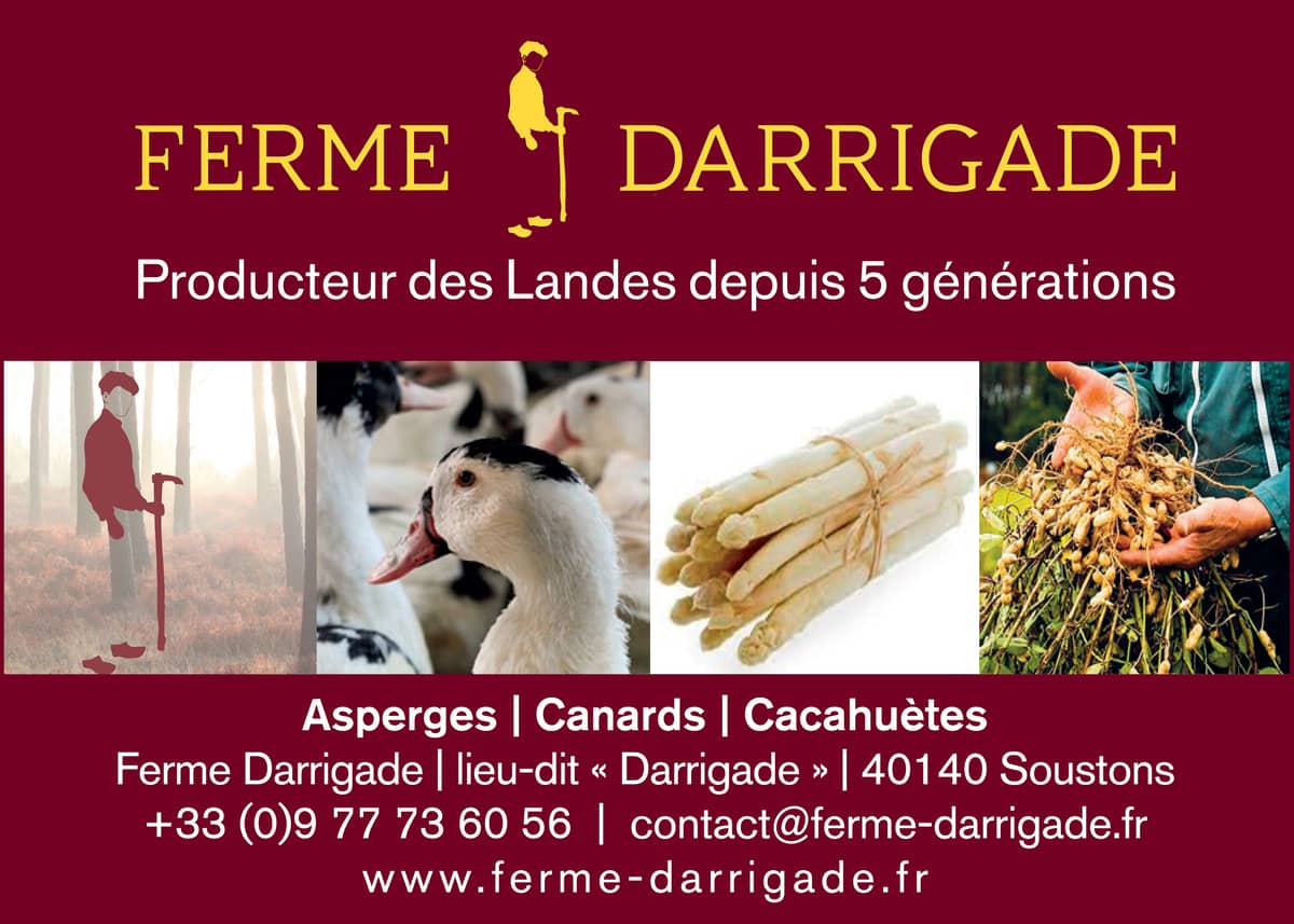 Illustration de l'événement : Canard, cacahuètes et asperges à la Ferme Darrigade