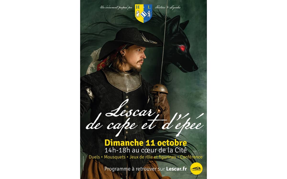 Illustration de l'événement : Lescar, de cape et d'épée