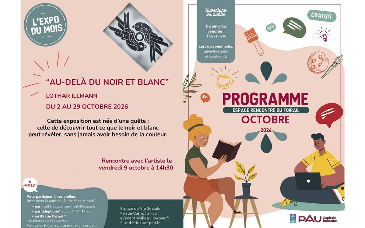 Illustration de l'événement : Programme de l'Espace de rencontre du Foirail - octobre 2026