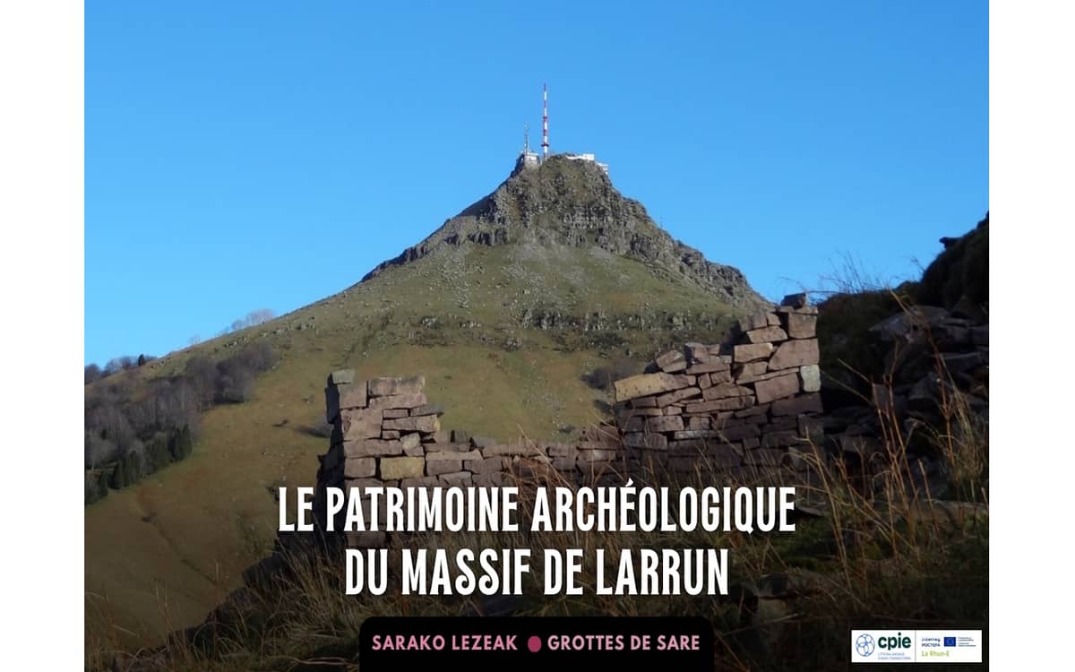 Illustration de l'événement : Le patrimoine archéologique du massif de Larrun