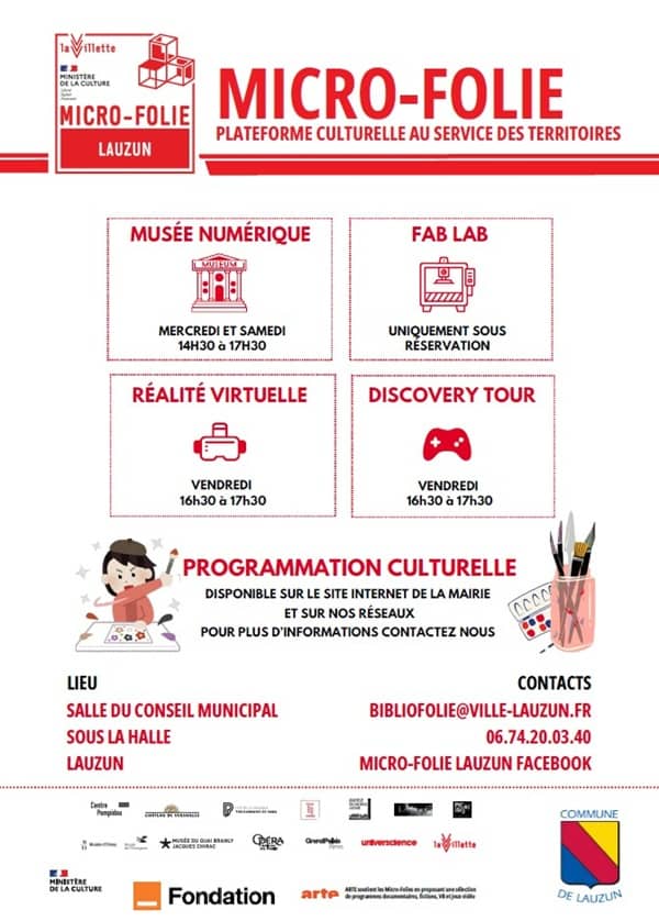 Illustration de l'événement : Micro-Folie : Musée numérique